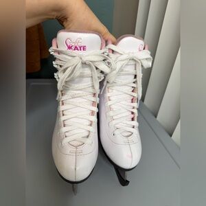 Jackson Ultima SoftSkate Pink White Figure Ice Skate Size 3